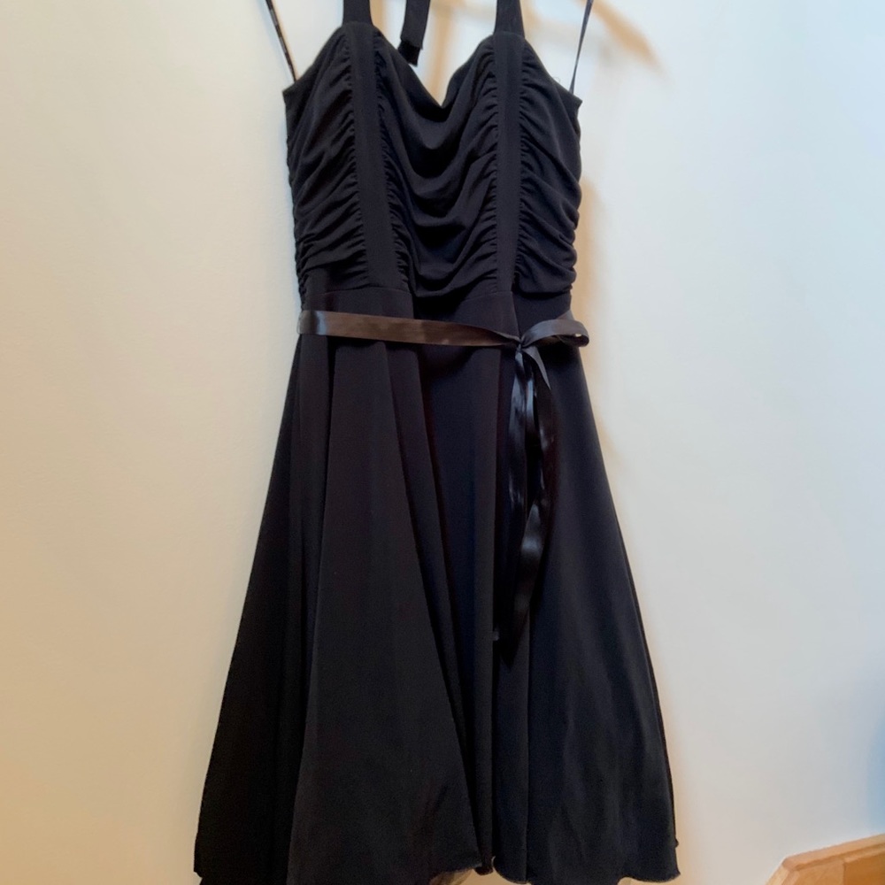 Black Dress with Stretch Material